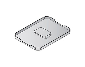 Mülltrennsystem für die Küche mit mehreren Behältern zur Abfalltrennung in verschiedenen Farben.