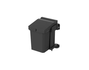 Mülltrennsystem für die Küche mit 14 Litern, ausziehbarem Mechanismus und modernem Design.