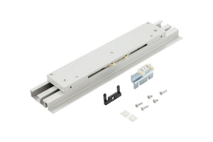 Schiebetürbeschlag-redoslide-M mit robustem Design und integriertem Dämpfungssystem.