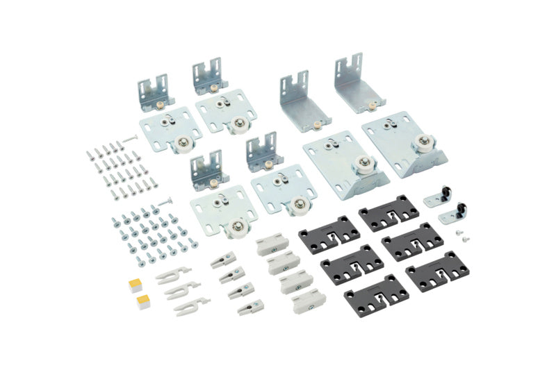 Robuster Schiebetürbeschlag redoslide-M mit hochwertiger Bauweise und leiser Bewegung.