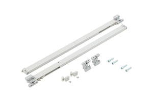 Schiebetürbeschlag redoslide-M mit Dämpfungssystem und robustem, hochwertigem Material.