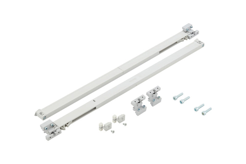 Schiebetürbeschlag redoslide-M mit Dämpfungssystem und robustem, hochwertigem Material.