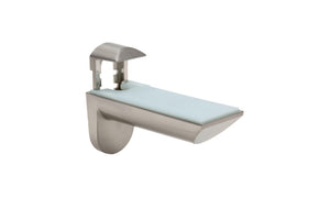 Moderner Tablarträger mit klaren Linien und robustem Finish für vielseitige Regalbefestigung.