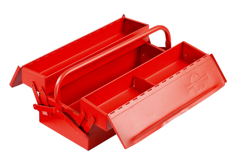 Werkzeugkiste-WZGKASTEN-PROFI-5TLG-L430MM     Verpackungsinhalt    1 Einheit