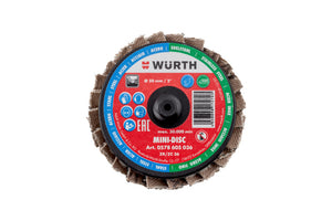 Lamellenfächerschleifscheibe LFSHLFSHB DISC MINI mit präzisen Schleiflamellen für effizientes Schleifen.