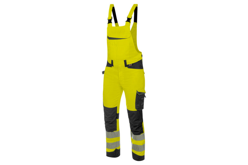 Warnschutz Arbeitslatzhose-LAHO FLUO GELB/ANTHRAZIT 98     Verpackungsinhalt    1 Einheit