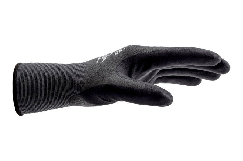 Gestrickter Schutzhandschuh mit Nitril-Beschichtung und ESD-Funktion für optimalen Schutz.