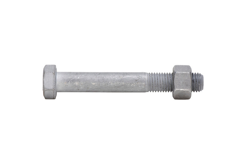 Schraube 6kt-Kopf mit Mutter SB EN 15048-SHR-4014-8.8U-MU-4032-8-(TZN)-M8X90     Verpackungsinhalt    100 Einheit