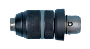 Set mit verschiedenen Bohr- und Meißelbits für Bohr- und Meißelhämmer in robustem Material.