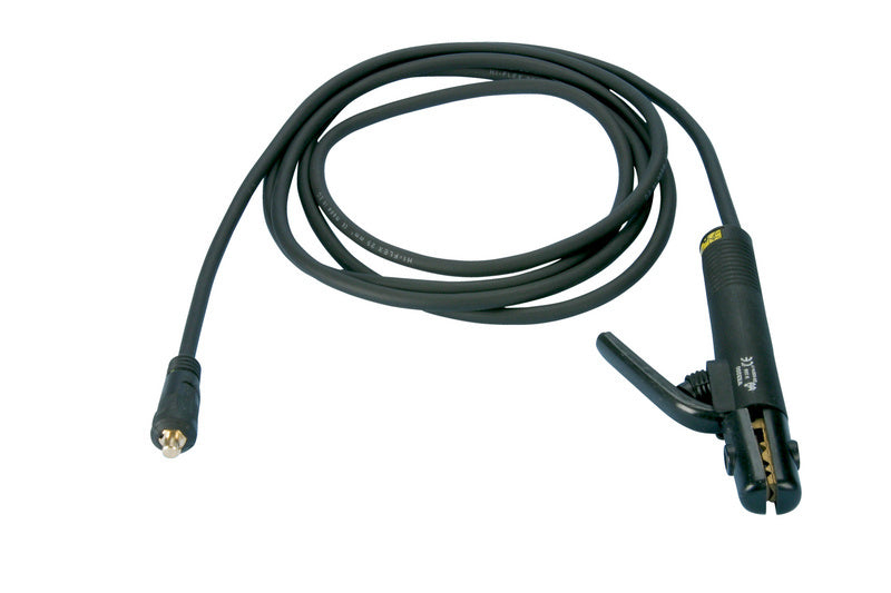 Elektrodenschweißinverter Zubehör mit Schweißelektroden, Schweißzange und Schutzhelm sichtbar.