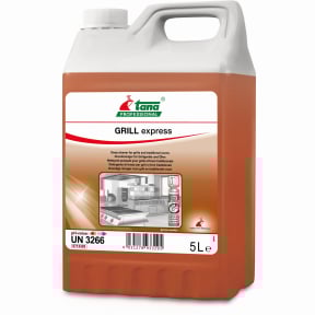 5-Liter-Kanister "Grill Express" mit praktischem Ausgießer, ideal für Grillanwendungen.