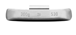 LKW wheel balancing weights for tubeless tires, size 150, pack of 10 units.