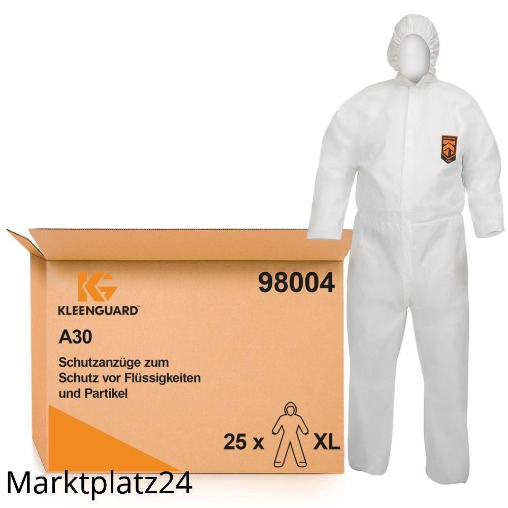 A20 Schutzanzug weiß mit Kapuze, Gr. XL, 1 St, - Marktplatz24