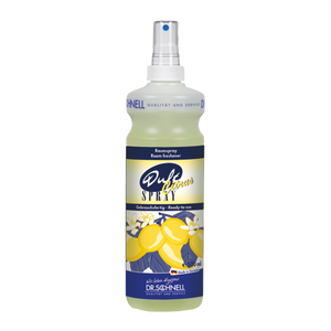 500ml Flasche Duftspray mit frischem Zitrusduft aus Zitrone, Limette und Grapefruit.