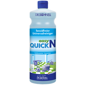 1L Flasche EASY QUICK N für effektive Reinigung und frische Düfte in verschiedenen Oberflächen.