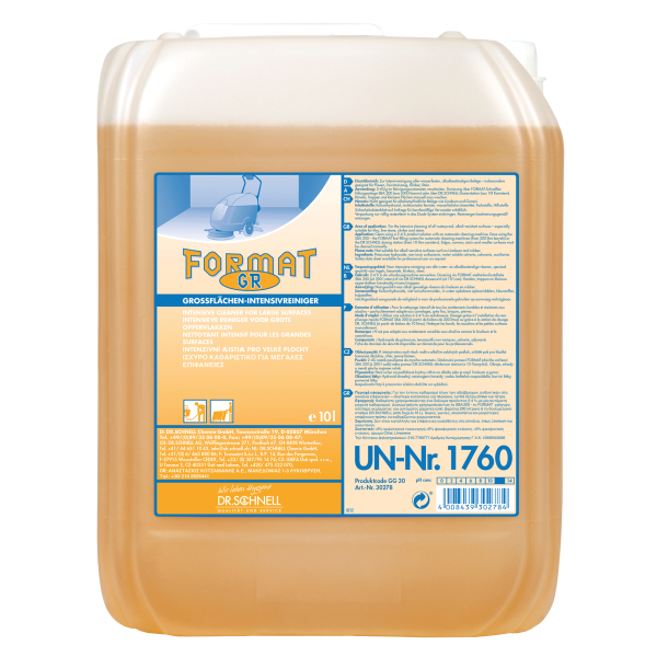 Reinigungschemie -Format GR, 10L Kanister