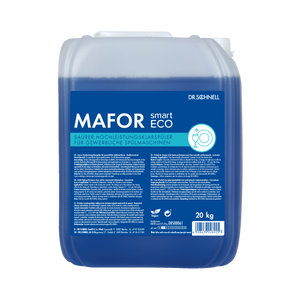 20kg Kanister des umweltfreundlichen MAFOR Smart ECO Reinigungsmittels mit Gefahrensymbol
