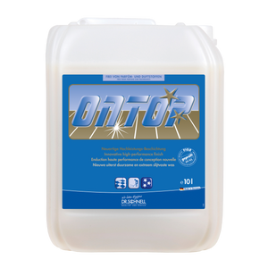 Kunststoff-Zapfhahn für 10-Liter-Kanister zum kontrollierten Ausgießen von Flüssigkeiten.