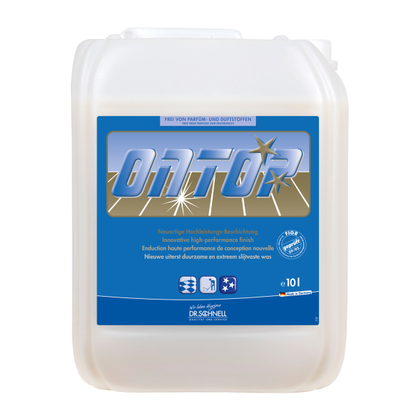 Kunststoff-Zapfhahn für 10-Liter-Kanister zum kontrollierten Ausgießen von Flüssigkeiten.