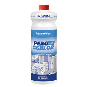 1-Liter-Flasche Pero Chlor Desinfektionsmittel mit klarer Flüssigkeit und Schraubverschluss