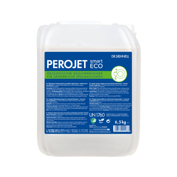 6,5 kg Kanister PEROJET smart ECO umweltfreundliches Reinigungsmittel für gewerbliche Nutzung