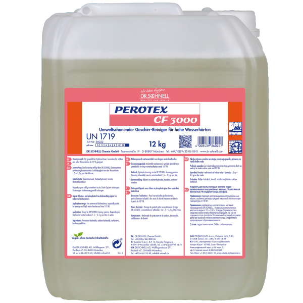 12kg Kanister Perotex CF 3000 Konzentrat zur professionellen Fußbodenreinigung