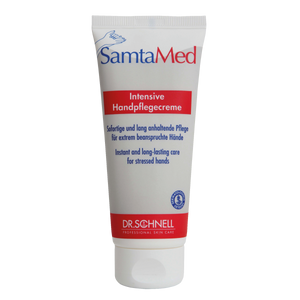 Samtamed Creme in 100ml Tube für trockene und gereizte Haut mit beruhigender Formel