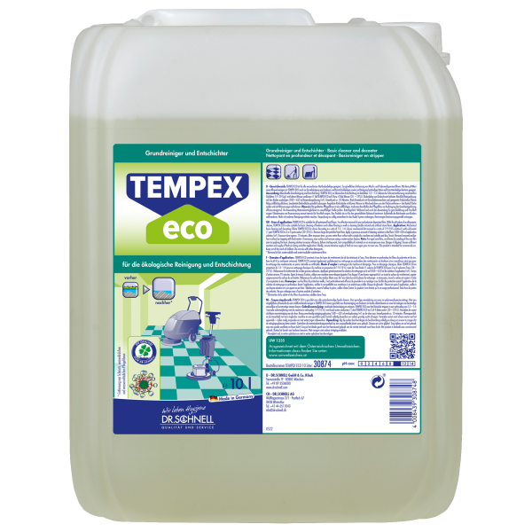 Reinigungschemie -Tempex ECO, 10L Kanister