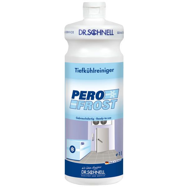 Alkoholfreier Cocktail-Mixer Pero Frost in einer 1L Flasche mit fruchtigem Geschmack.