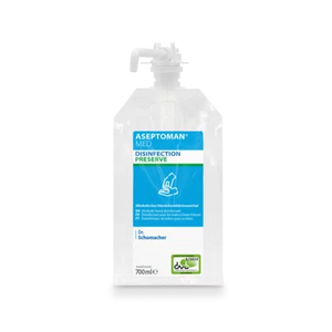 Aseptoman MED Händedesinfektion im 700ml ESH-Vacu-Bag mit alkoholfreier, hautschonender Formel