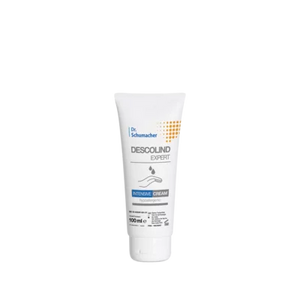 Descolind Expert Intensive Cream in einer 100ml Tube für intensive Hautpflege und Feuchtigkeit.