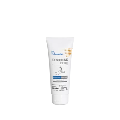 Descolind Expert Intensive Cream in einer 100ml Tube für intensive Hautpflege und Feuchtigkeit.
