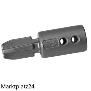 Adapter Scandic X Stiel, 23,5mm, 1 St, - Marktplatz24