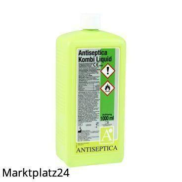 Antiseptica Kombi Liquid, 1L Flasche   BAuA-Reg-Nr.: N-45586 - Marktplatz24