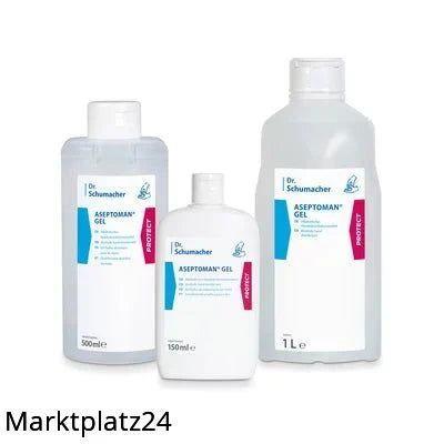 Aseptoman Gel Händedestinfektion, 500ml Spenderflasche  BAuA-Reg-Nr.: N-51240 - Marktplatz24