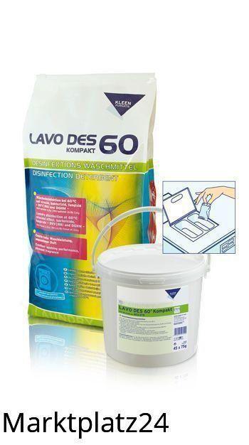 KP.LAVO DES 60 KOMPAKT, VAH-(DGHM) & RKI-(A/B)-gelistet, 4kg Kartusche BAuA-Reg-Nr.: N-46888 - Marktplatz24