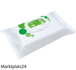 B 20 Desinfektionstücher, 1 Flowpack a´ 50 Tücher  BAuA-Reg-Nr.: N-108011 - Marktplatz24