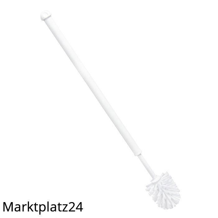 Behinderten WC Bürste, mit Langem weißem Kunststoffgriff, PP, weiß, Ã˜0,35mm, mittel, 600xÃ˜75mm, 1 St. - Marktplatz24