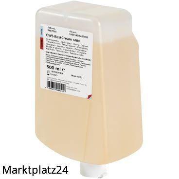 BestCream Universal Mild Seifencreme, cremefarben, blumiger Duft, 1L Fl. - Marktplatz24