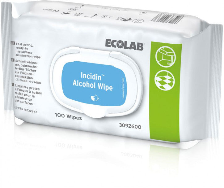 Desinfektion -Incidin Alcohol Wipe, Desinfektionstücher, BAuA-Reg-Nr.: N-77400