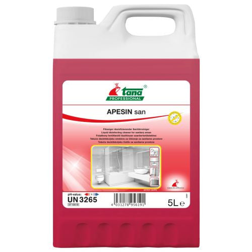 Desinfektion -APESIN SAN, 5L Kanister, 2 Kanister/Krt. BAuA-Reg-Nr.: N-79655
