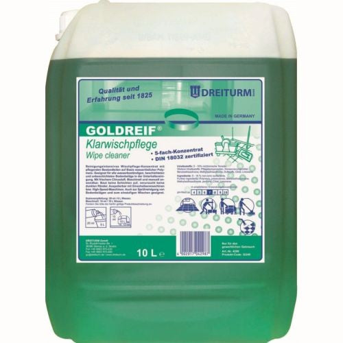 Reinigungschemie -Goldreif Klarwischpflege, 200L Fass