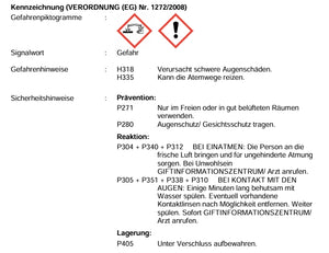 Sanitärreiniger SANIREINIG | Effektive Kalkentfernung