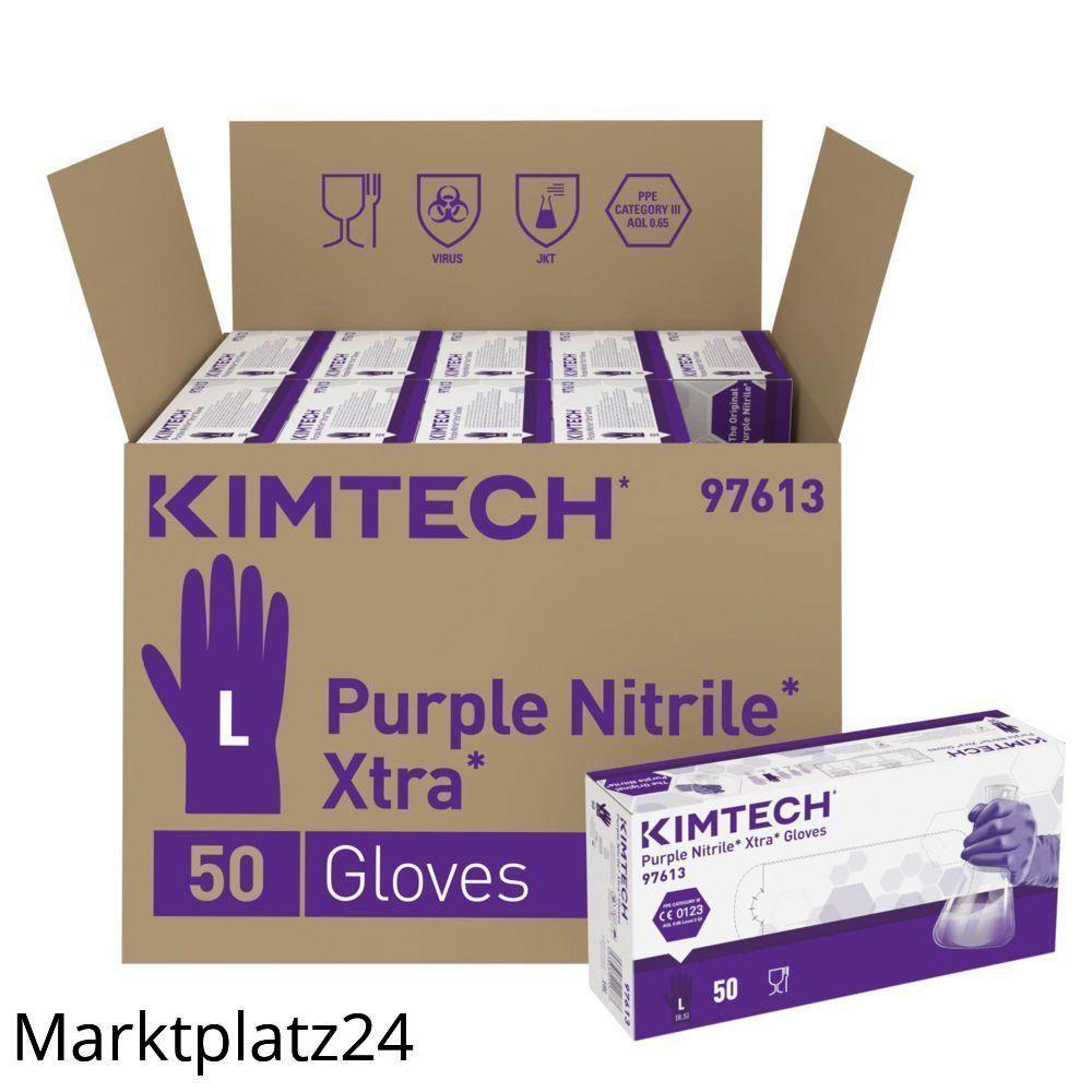 PURPLE NITRILE XTRA,pf. Gr.L, 50St/Box - Marktplatz24