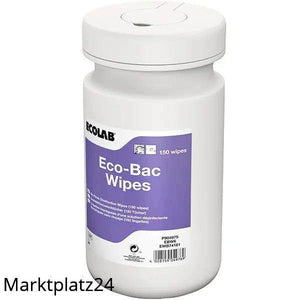 Eco-Bac Wipes, 150 Tücher/Box BAuA-Reg-Nr.: N-33185 - Marktplatz24