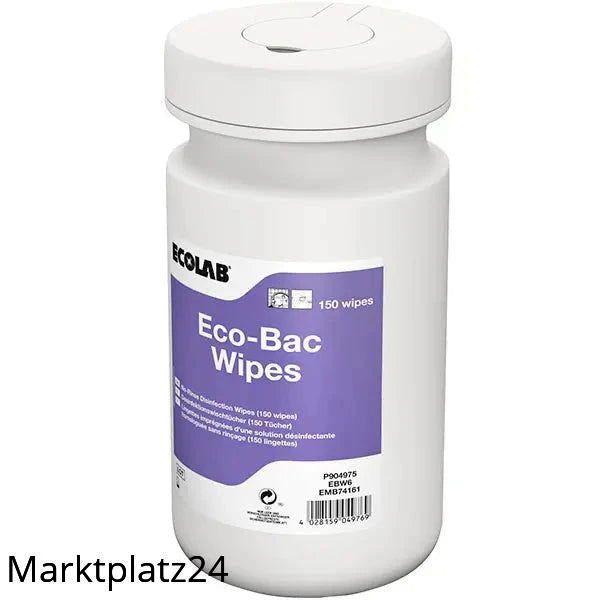 Eco-Bac Wipes, 150 Tücher/Box BAuA-Reg-Nr.: N-33185 - Marktplatz24
