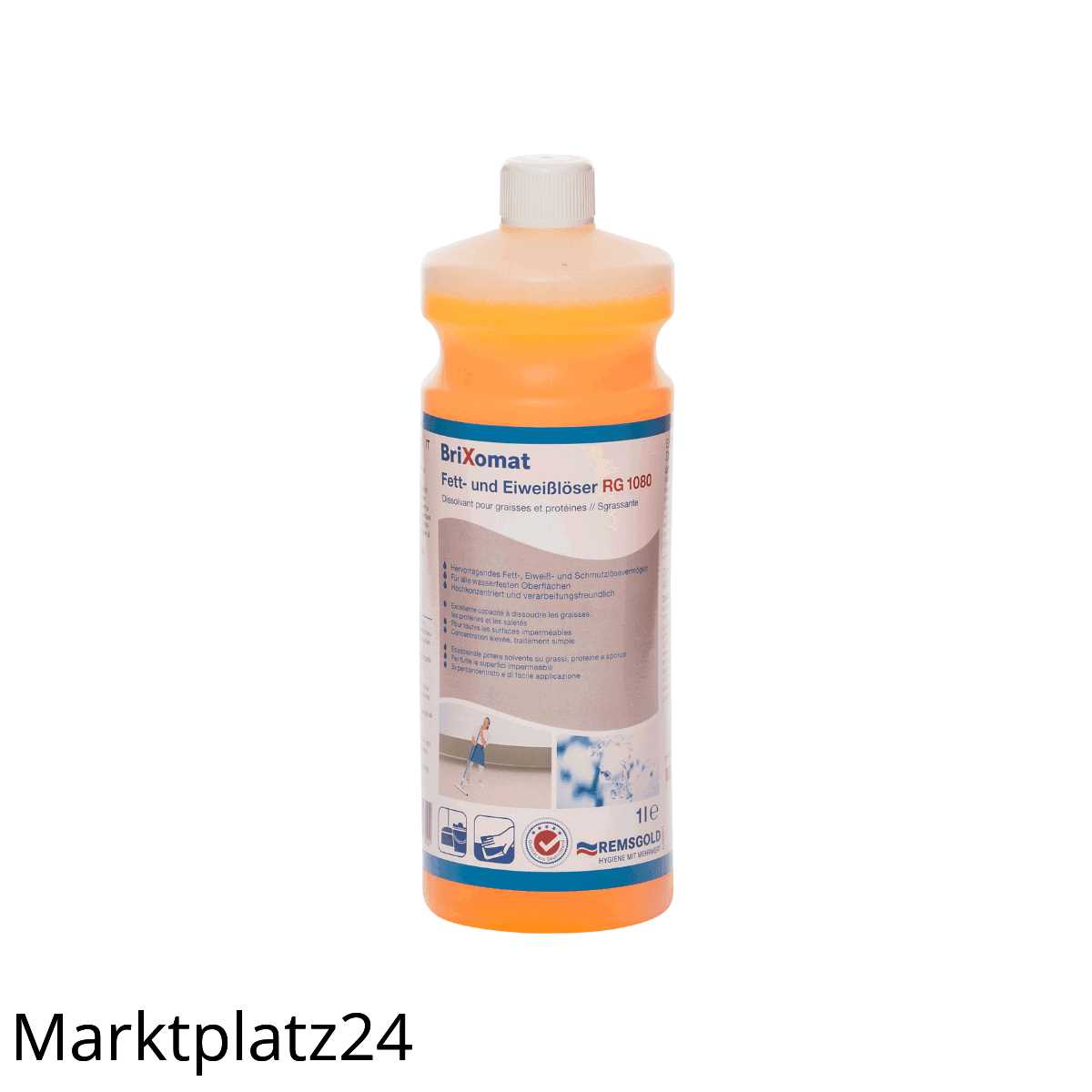 Brixomat, Fett- und Eiweißlöser, 1L Flasche - Marktplatz24