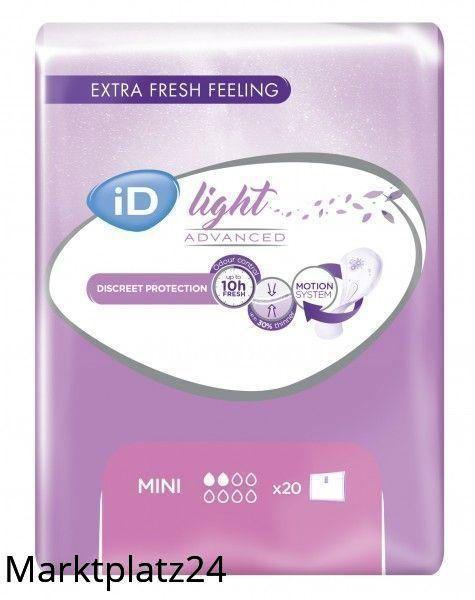 iD Light Advanced Mini, pink, 20 St/Btl. - Marktplatz24