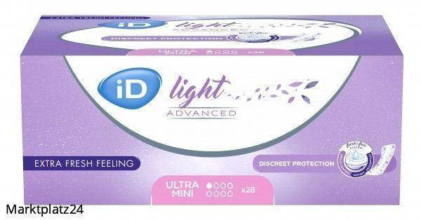 iD Light Advanced Ultra mini, rosa, 28 St/Btl. - Marktplatz24