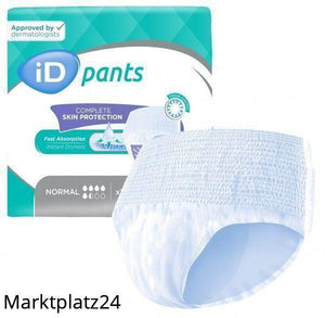 iD Pants Fit & Feel, M, Normal, hellblau, Cotton Feel, 12 St/Btl. - Marktplatz24